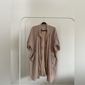 Zara Basics Thin Trench Cardigan